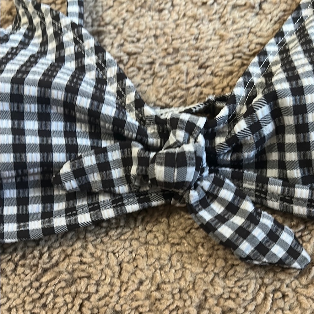 Gingham Checkered Bikini Set - Picture 3 of 3